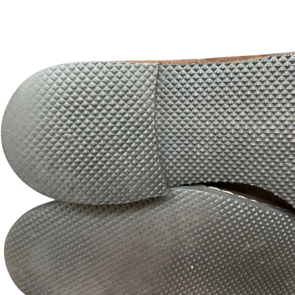 Vintage K Shoes Made in England Suede Dark Brown Leather Casual Derby Mens US 8 - Picture 12 of 15